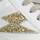 Skor Dam Sneakers Semerdjian Maya Cuir Glitter Femme Blanc Gold Noir Vit