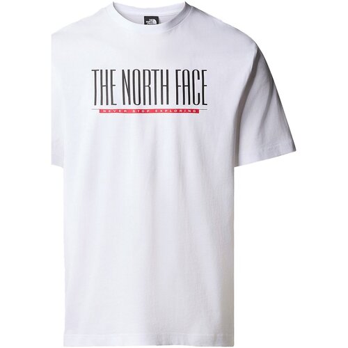 textil Herr T-shirts The North Face NF0A87E7FN41 Vit