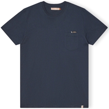 textil Herr T-shirts & Pikétröjor Revolution T-Shirt Regular 1365 SHA - Blue Blå