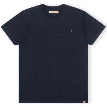 Revolution T-Shirt Regular 1341 WEI - Navy Blå