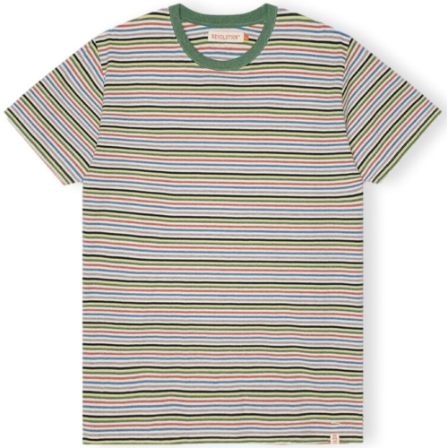 textil Herr T-shirts & Pikétröjor Revolution T-Shirt Regular 1362 - Multi Flerfärgad