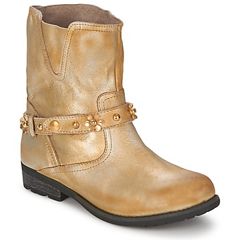 Skor Dam Boots Moschino Cheap & CHIC CA21013 Guldfärgad