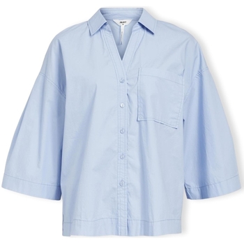 Object Demi Shirt 3/4 - Brunnera Blue Blå