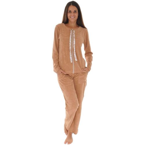 textil Dam Pyjamas/nattlinne Pilus ELINE Brun