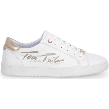 Skor Dam Sneakers Tom Tailor 009 WHITE ROSE GOLD Vit