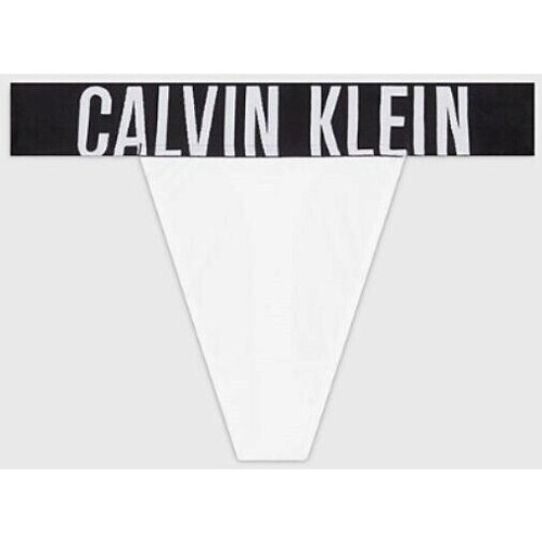 Underkläder Dam Briefs Calvin Klein Jeans 000QF7638E100 THONG Vit