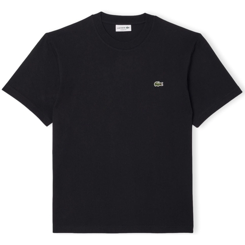 textil Herr T-shirts & Pikétröjor Lacoste Classic Fit T-Shirt - Noir Svart