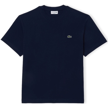 textil Herr T-shirts & Pikétröjor Lacoste Classic Fit T-Shirt - Blue Marine Blå