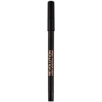 skonhet Dam Eyeliners Makeup Revolution Smoky Waterproof Gel Eyeliner - Noir Svart