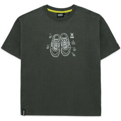 textil Herr T-shirts Munich T-shirt sneakers Grå