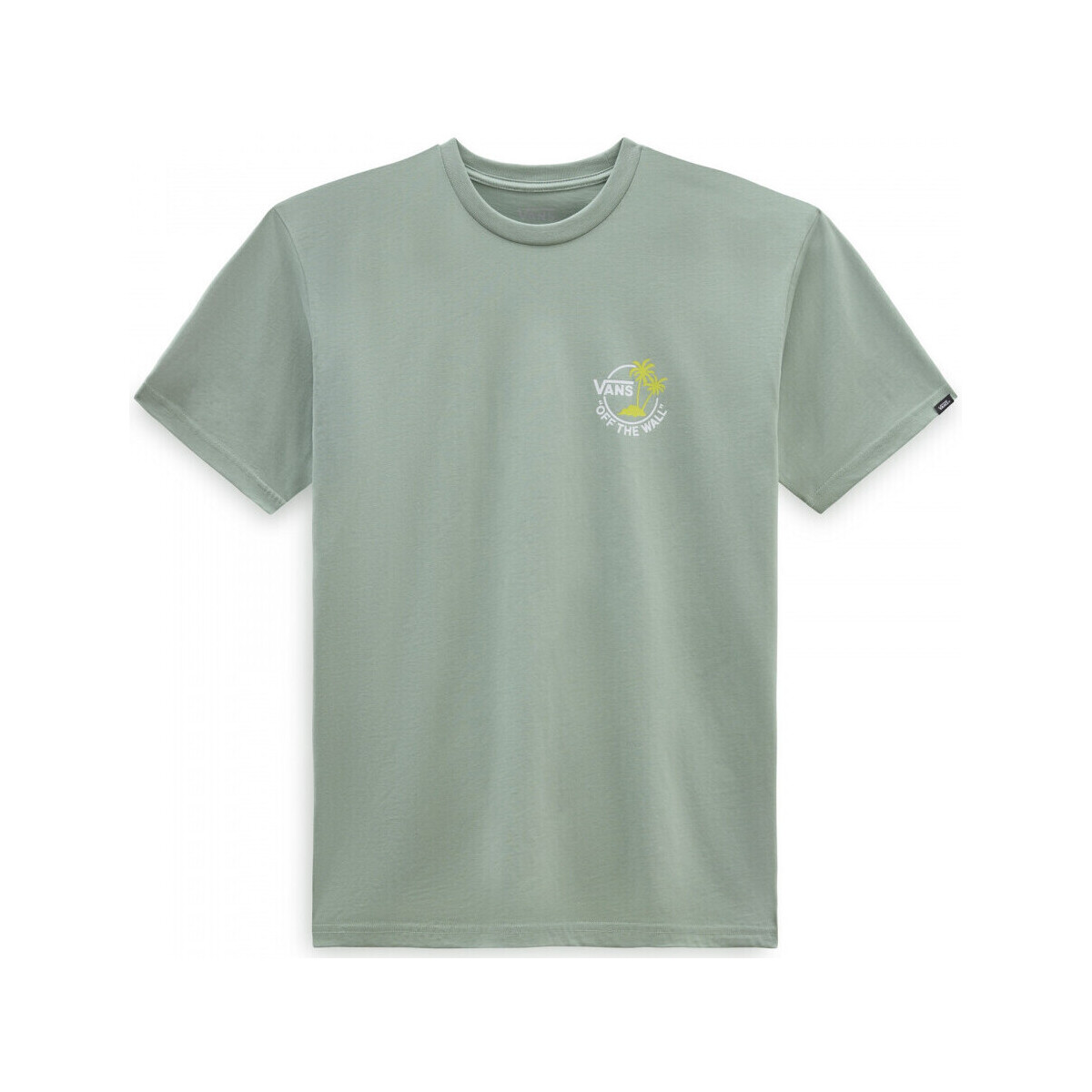 textil Herr T-shirts & Pikétröjor Vans Classic mini dual palm Grön