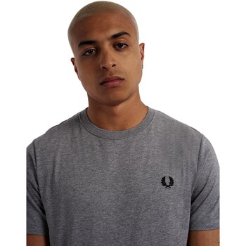 Fred Perry CAMISETA HOMBRE   M1600 Grå