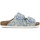 Skor Dam Sandaler Colors of California Two buckle denim sandal Vit