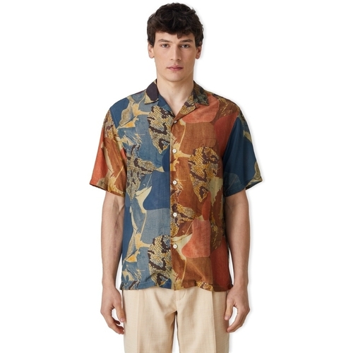 textil Herr Långärmade skjortor Portuguese Flannel Mastic Shirt - Patchwork Flerfärgad