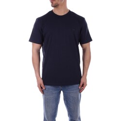 textil Herr T-shirts Woolrich CFWOTE0093MRUT2926UT2926 Blå