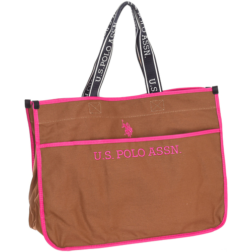 Väskor Dam Shoppingväskor U.S Polo Assn. BEUHX2831WUA-BROWN Flerfärgad