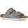 Skor Dam Sandaler Colors of California Glitter sandal 2 buckles Blå