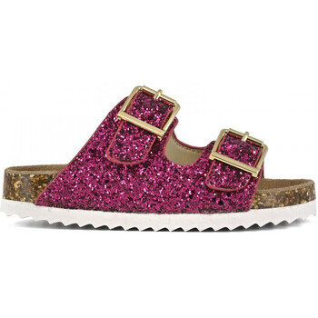 Skor Barn Sandaler Colors of California Glitter sandal 2 buckles Rosa