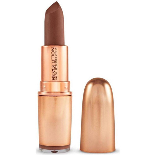 skonhet Dam Läppstift Makeup Revolution Iconic Matte Nude Lipstick - Inspiration Brun