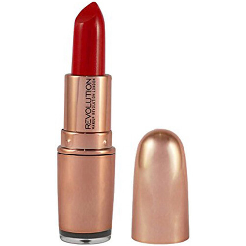 skonhet Dam Läppstift Makeup Revolution Rose Gold Lipstick - Red Carpet Röd