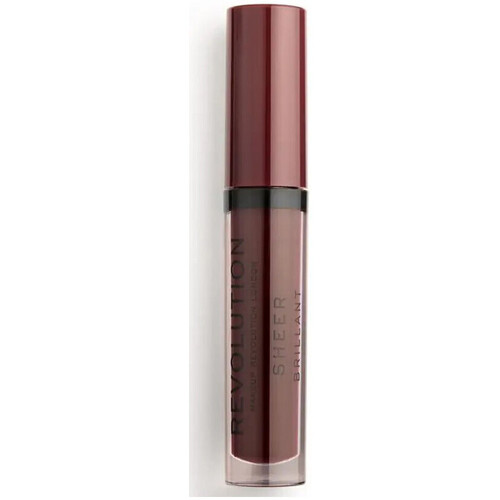 skonhet Dam Läppglans Makeup Revolution Sheer Brilliant Lip Gloss - 148 Plum Violett