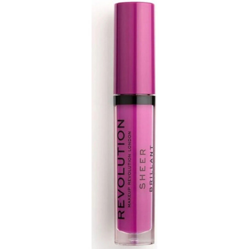 skonhet Dam Läppglans Makeup Revolution Sheer Brilliant Lip Gloss - 145 Vixen Violett