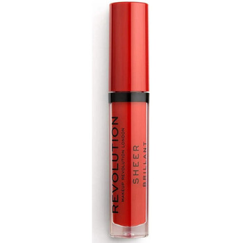 skonhet Dam Läppglans Makeup Revolution Sheer Brilliant Lip Gloss - 134 Ruby Röd