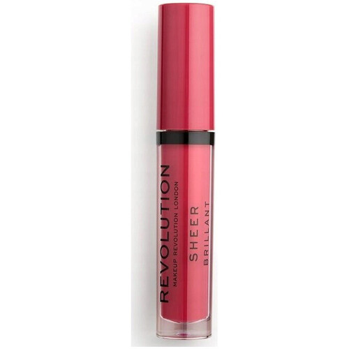 skonhet Dam Läppglans Makeup Revolution Sheer Brilliant Lip Gloss - 141 Rouge Röd
