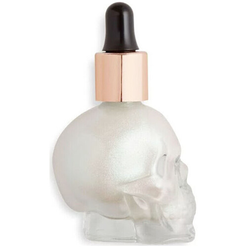 skonhet Dam Highlighters Makeup Revolution Liquid Highlighter Halloween Skull - Ghosted Grå