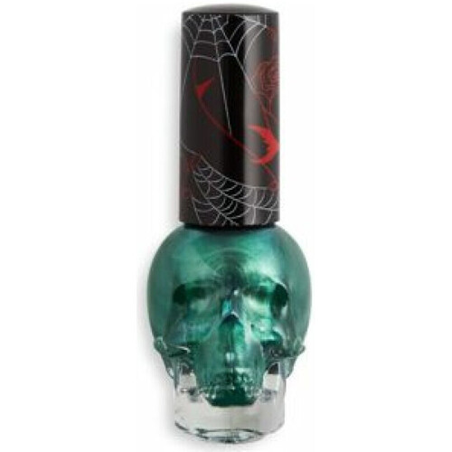 skonhet Dam Nagellack Makeup Revolution Halloween Skull Nail Polish - Monster Grön