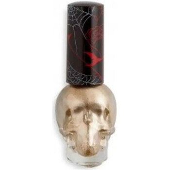 skonhet Dam Nagellack Makeup Revolution Halloween Skull Nail Polish - Goblin King Grön
