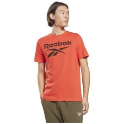 textil Herr T-shirts Reebok Sport  Röd