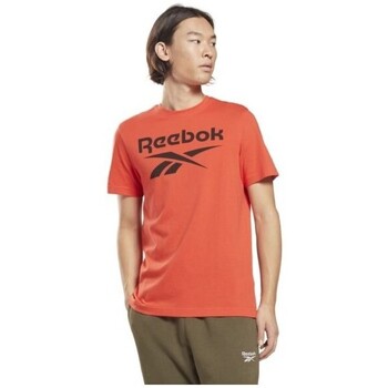 textil Herr T-shirts Reebok Sport  Röd