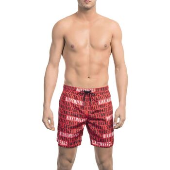 textil Herr Shorts / Bermudas Bikkembergs - bkk1mbm17 Röd