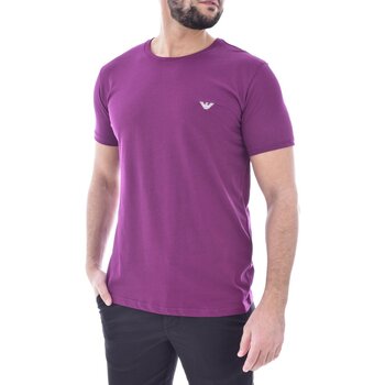 textil Herr T-shirts Emporio Armani 211818 4R482 Violett