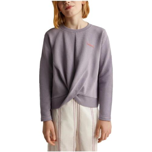 textil Flickor Sweatshirts Scalpers  Violett