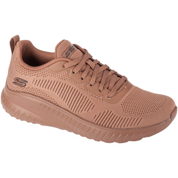 Skor Dam Sneakers Skechers Bobs Squad Chaos - Face Off Brun