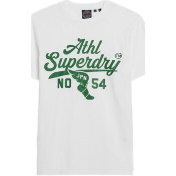 textil Herr T-shirts Superdry  Vit