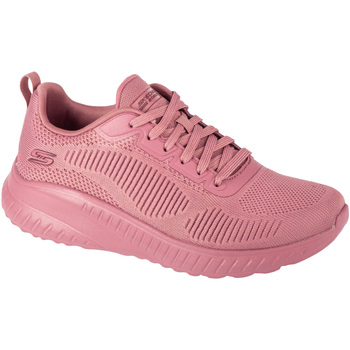 Skor Dam Sneakers Skechers Bobs Squad Chaos - Face Off Rosa