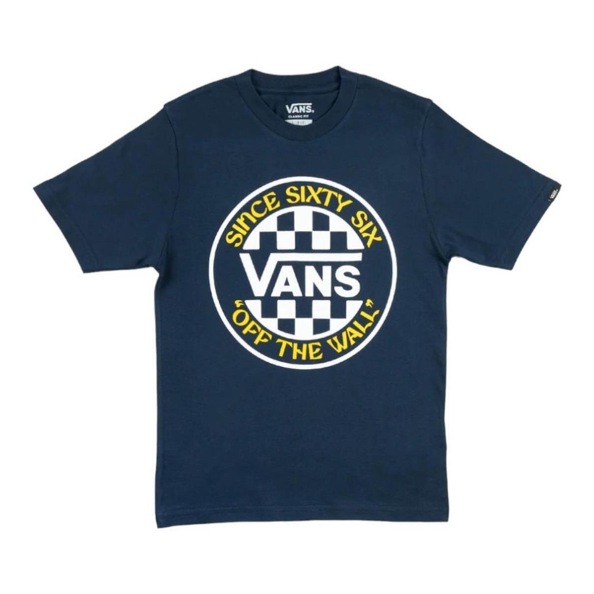 textil Pojkar T-shirts Vans  Blå