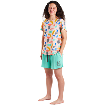 textil Dam Pyjamas/nattlinne Munich MUEH0101 Flerfärgad