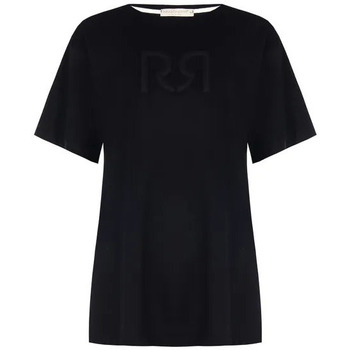 textil Dam T-shirts & Pikétröjor Rinascimento CFC0117500003 Svart
