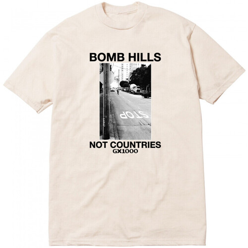 textil Herr T-shirts & Pikétröjor Gx1000 T-shirt bomb hills Beige