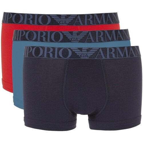 Underkläder Herr Boxershorts Emporio Armani 111357 4R726 Blå