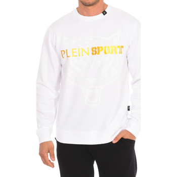 textil Herr Sweatshirts Philipp Plein Sport FIPSG600-01 Vit