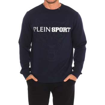 textil Herr Sweatshirts Philipp Plein Sport FIPSG600-85 Marin