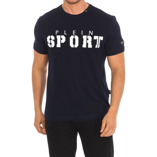 textil Herr T-shirts Philipp Plein Sport TIPS400-85 Marin