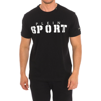 textil Herr T-shirts Philipp Plein Sport TIPS400-99 Svart