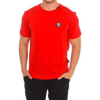 textil Herr T-shirts Philipp Plein Sport TIPS404-52 Röd