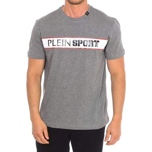 textil Herr T-shirts Philipp Plein Sport TIPS405-94 Grå